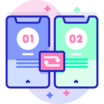 A/B testing icon by freepik