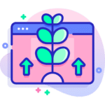 business growing icon by freepik