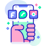 social media icon by freepik