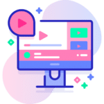 programmatic video ad icon by freepik