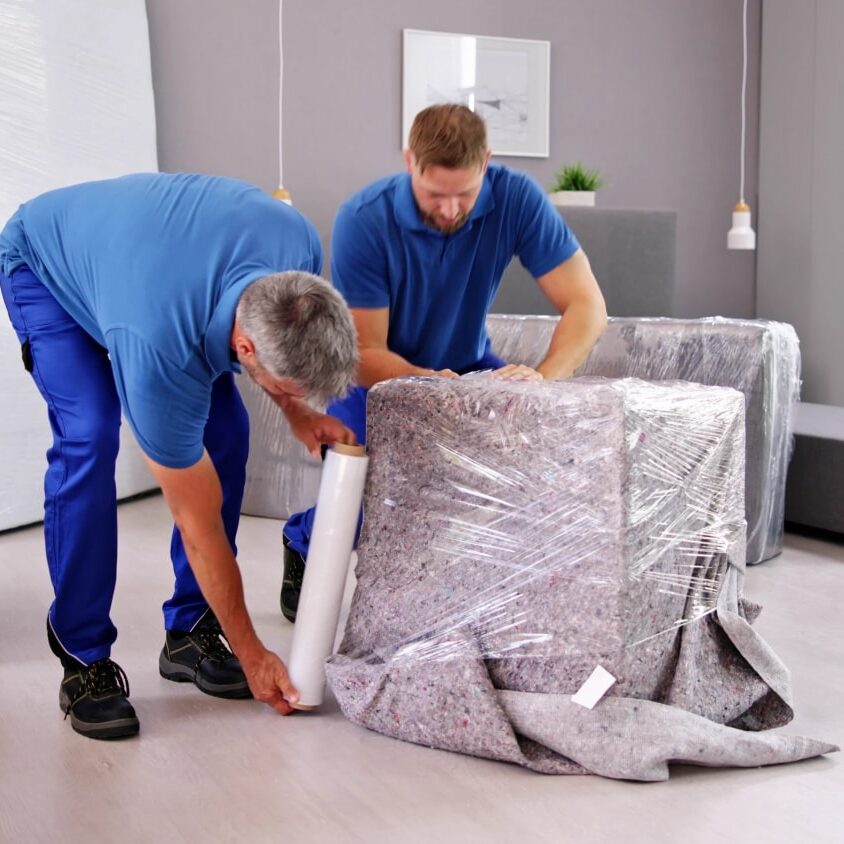 movers wrap furniture